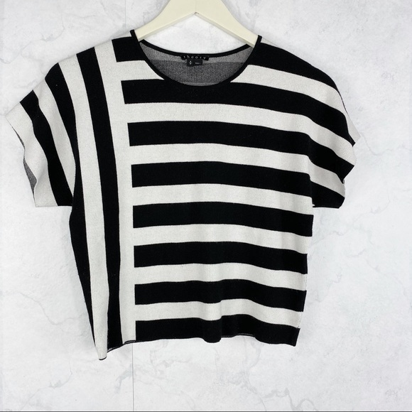 [Theory] Seblyn B Stripe Top - Picture 3 of 7